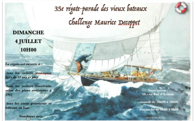 35ème régate-parade des vieux bateaux.