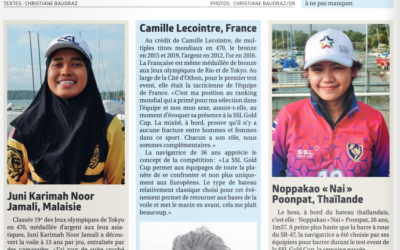La voile, aussi un sport féminin.