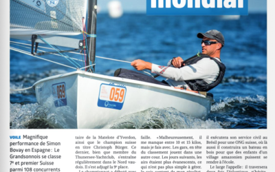 Simon Bovay dans le top 10.