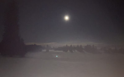 Virée nocturne interclubs CVG-MY, au clair de lune.
