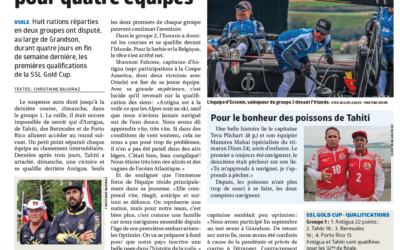 SSL Gold Cup, l’Estonie, l’Irlande, Antigau et Tahiti passent