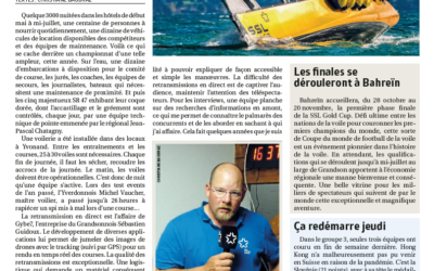 SSL Gold Cup de l’or pour la région.