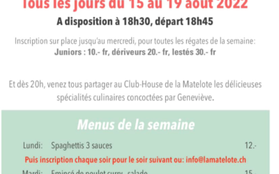 Semaine du soir MY – CVG