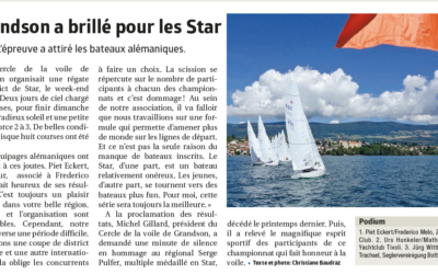 Grandson brille pour les Star.