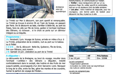 Croisière mer 2023.