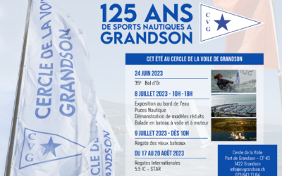 125e anniversaire du Cercle de la voile de Grandson