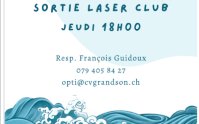 Sortie Laser du jeudi soir.