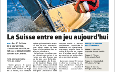 SSL Gold Cup, la Suisse entre en jeu.