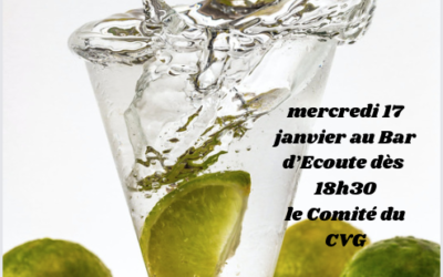 Apéritif début d’année.