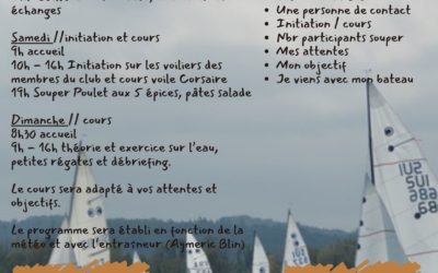 Cours de voile, Corsaire