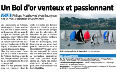 Bol d’Or venteux et passionnant.